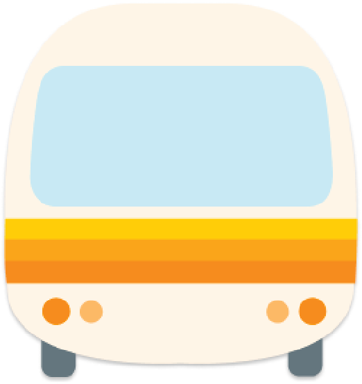 thebus bus illustration